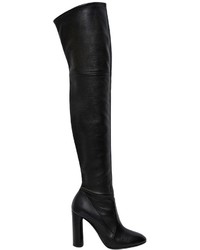 Casadei 100mm Stretch Leather Boots