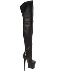 Casadei 150mm Stretch Leather Boots