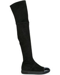 Casadei Thigh Length Flat Boots