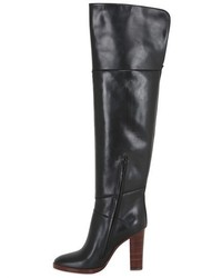 Chloé 105mm Leather Over The Knee Boots