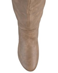 Journee Collection Faux Leather Boots