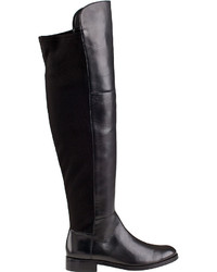 VANELi For Jildor Gaius Over The Knee Boot Black Leather