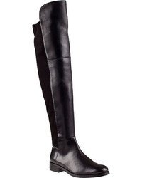 VANELi For Jildor Gaius Over The Knee Boot Black Leather