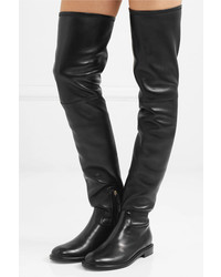 Valentino Garavani The Leather Thigh Boots