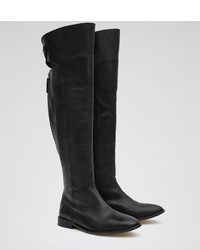 Reiss Gillie Over The Knee Flat Boots