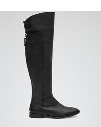 Reiss Gillie Over The Knee Flat Boots