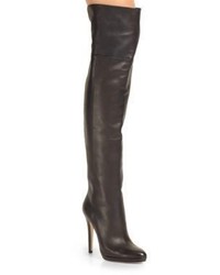 Jimmy Choo Giselle Leather Over The Knee Boots