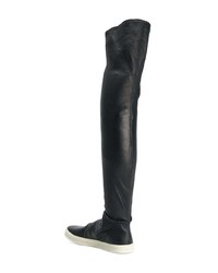 Rick Owens Knee Length Sneaker Boots