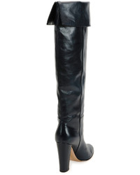 Gianvito Rossi Leather Over The Knee Boot