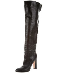 Gianvito Rossi Leather Over The Knee Boots