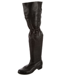 Jimmy Choo Leather Over The Knee Boots