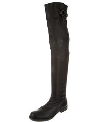 Henry Beguelin Leather Over The Knee Boots