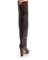 Chloé Leather Over The Knee Boots