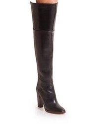 Chloé Leather Over The Knee Boots