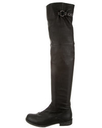 Henry Beguelin Leather Over The Knee Boots