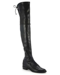 Stuart Weitzman Lowland Leather Over The Knee Boots