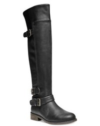 Crysler Over The Knee Flat Boots Shoes