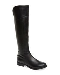 De acuerdo con almohada Encommium Women's Black Leather Over The Knee Boots by Steve Madden | Lookastic