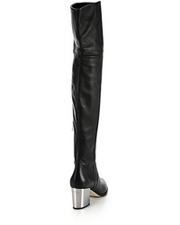 Jimmy Choo Mercer Leather Over The Knee Boots