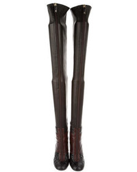 Chanel Over The Knee Boots