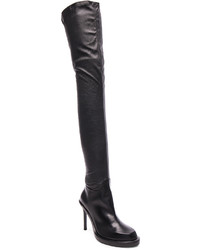 Ann Demeulemeester Over The Knee Leather Boots