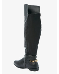 Torrid Over The Knee Strappy Chain Link Boots