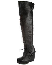 Pierre Hardy Over The Knee Wedge Boots