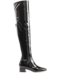 Valentino Patent Leather Over Knee Boots
