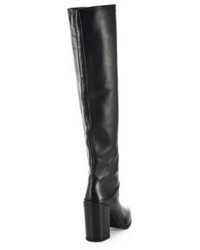 Stuart Weitzman Scrunchy Nappa Leather Over The Knee Boots