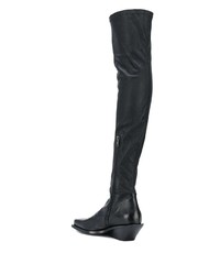 Ann Demeulemeester Square Toe Boots