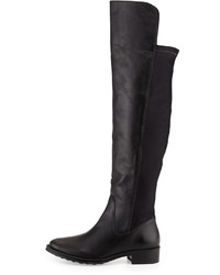 Andre Assous Stagecoach Leather Over The Knee Boot Black