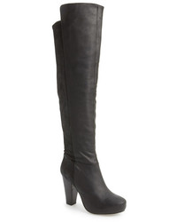 Devious Pleaser Indulge 3000 Stretch Over The Knee Platform Boots ...