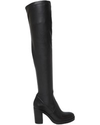 Strategia 80mm Stretch Faux Leather Boots