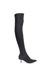Sergio Rossi Thigh High Sock Boots