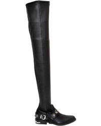 Toga Pulla 20mm Over The Knee Stretch Leather Boots