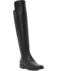 Dune Trish Leather Over The Knee Boots