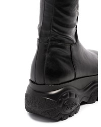 032c X Buffalo Thigh High Platform Boots