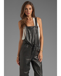 Elizabeth and James Lars Leather Overall, $1,295 | Revolve