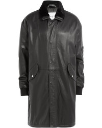 McQ Alexander Ueen Leather Coat