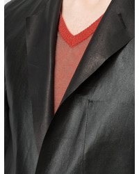 Rick Owens Single Breasted Coat
