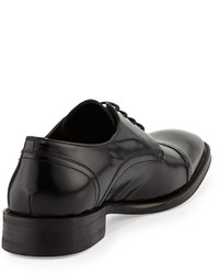 Kenneth Cole All Gathered Leather Oxford Black