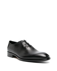 Doucal's Almond Toe Leather Oxford Shoes