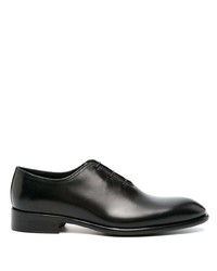 Doucal's Almond Toe Leather Oxford Shoes