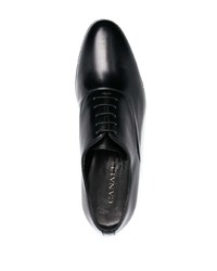Canali Almond Toe Oxford Shoes