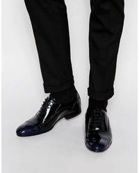 Ted Baker Archeey Patent Toe Cap Oxford Shoes