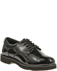 Bates Bates Hi Gloss Patent Leather Duty Oxfords Wide Width