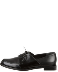 Maiyet Black Leather Oxfords