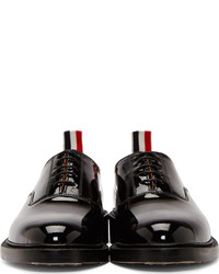 Thom Browne Black Patent Leather Oxfords