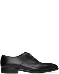 Ps By Paul Smith Black Polished Leather Guy Oxfords