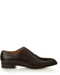 Gucci Broadwick Lace Up Leather Oxford Shoes